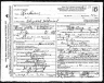 Elizabeth McDoniel - Death Certificate