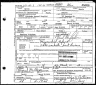 Harry Frank Cochran - Death Certificate