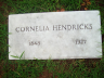 Cornelia Hendricks - Brigham Cemetery
