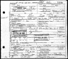 Cliff Tidwell Glassie - Death Certificate